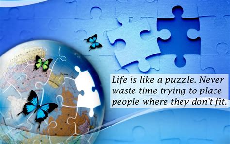 puzzle quotes about life